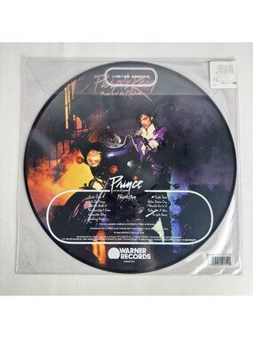 Prince Purple Rain Limited Edition Picture Disc Vinyl Record New